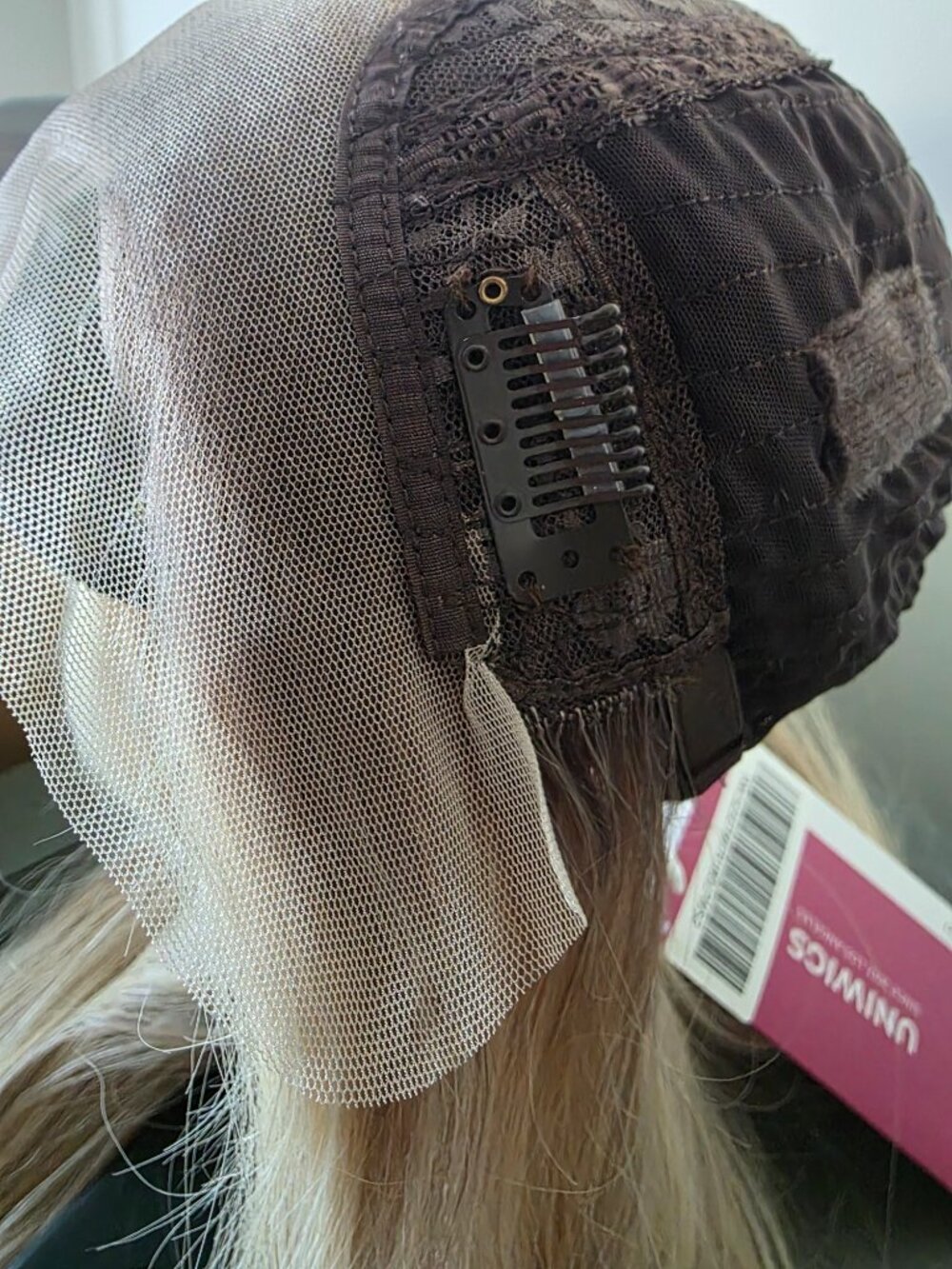 Maylene- Blonde Balayage Remy: Human Hair Lace Front Wig- 18"- S/M Cap Size- OBO - Picture 14 of 16